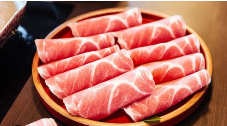 Sliced Pork 猪肉片（6片）